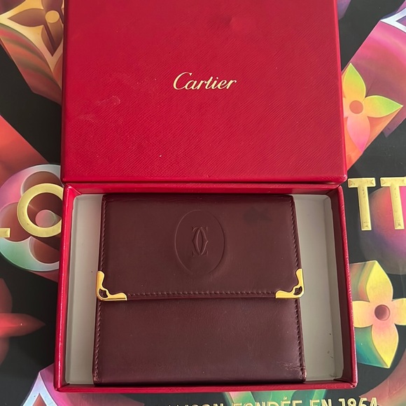 Cartier Handbags - Authentic Cartier vintage wallet